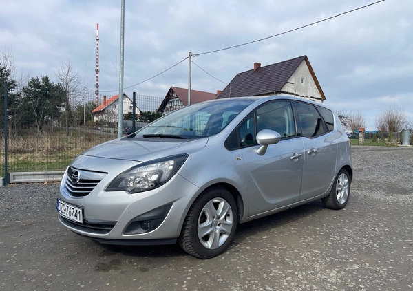 Opel Meriva cena 25499 przebieg: 179000, rok produkcji 2011 z Moryń małe 407
